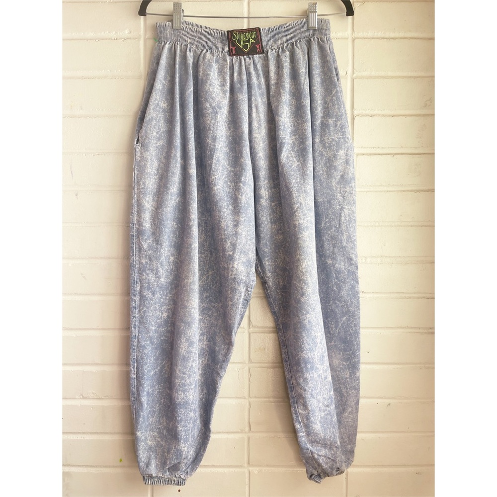 VINTAGE Stonewear USA Acid Washed Harem Jogger Pants